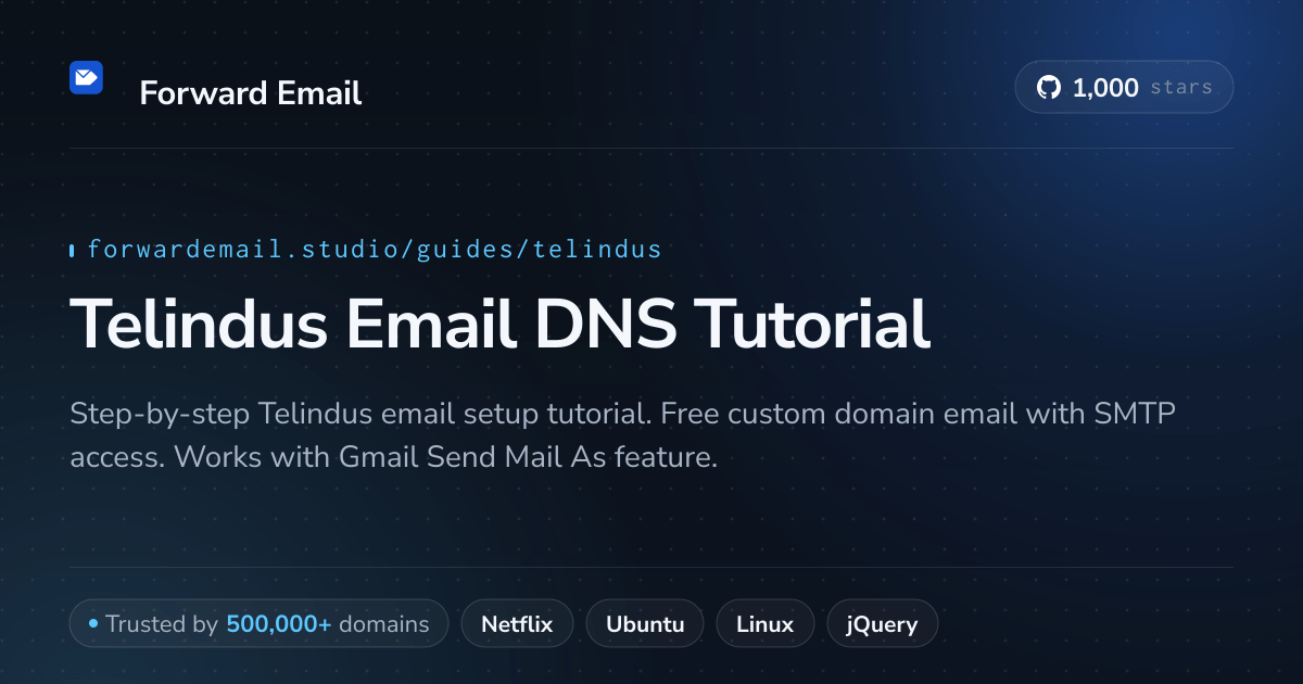 Sådan opsætter du e-mail med Telindus