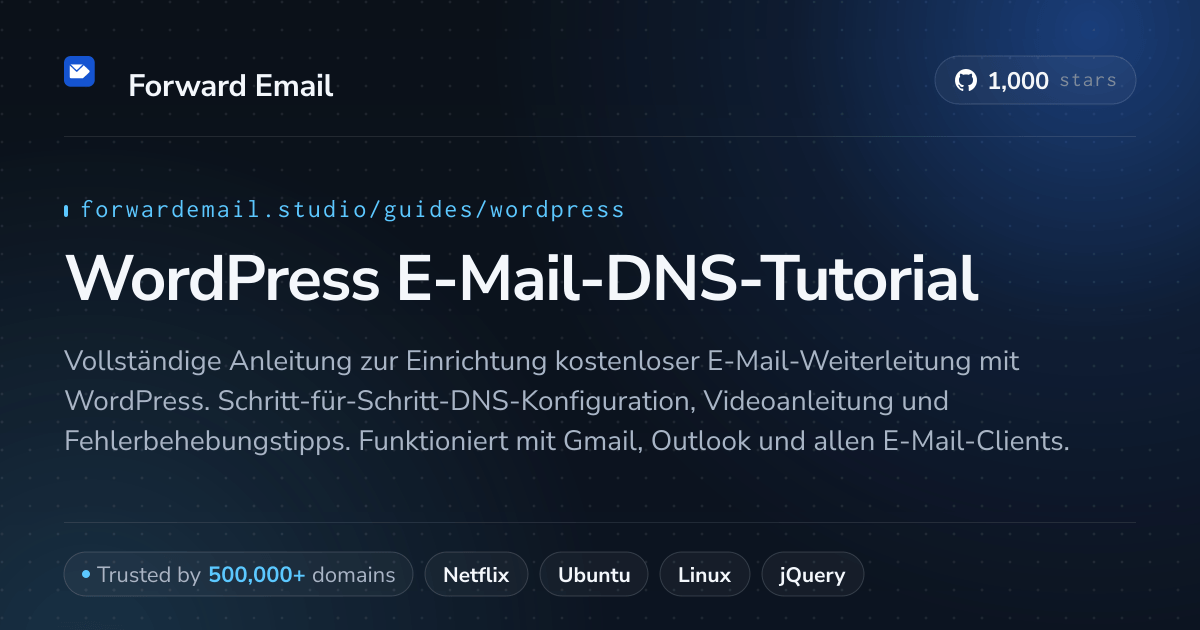 So richten Sie E-Mail mit WordPress ein