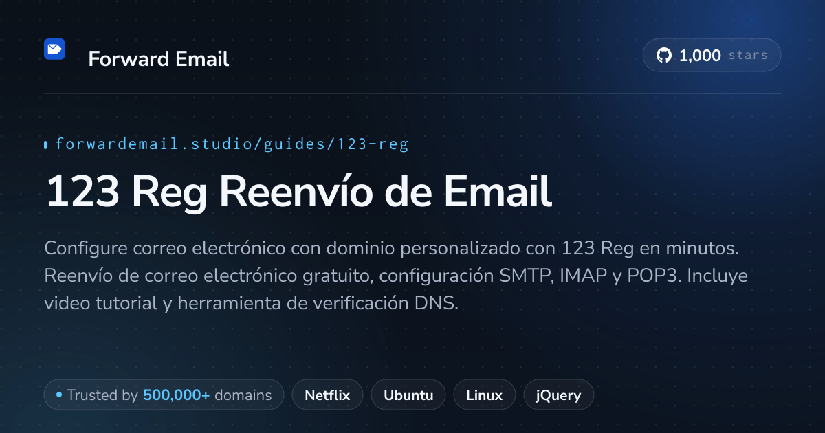 Cómo configurar el correo electrónico con 123 Reg