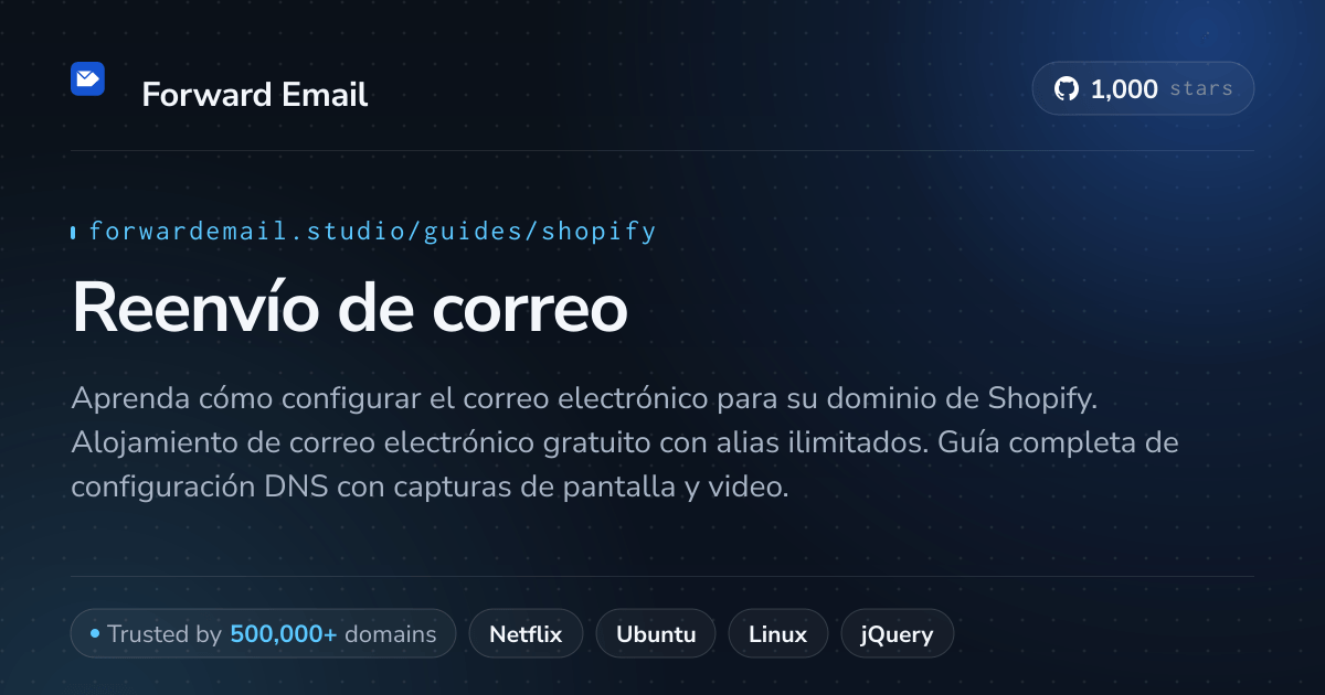 Cómo configurar el correo electrónico con Shopify