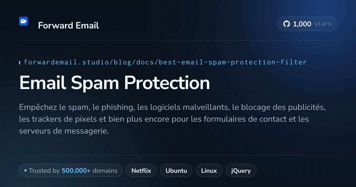 Meilleur filtre anti-spam pour les e-mails