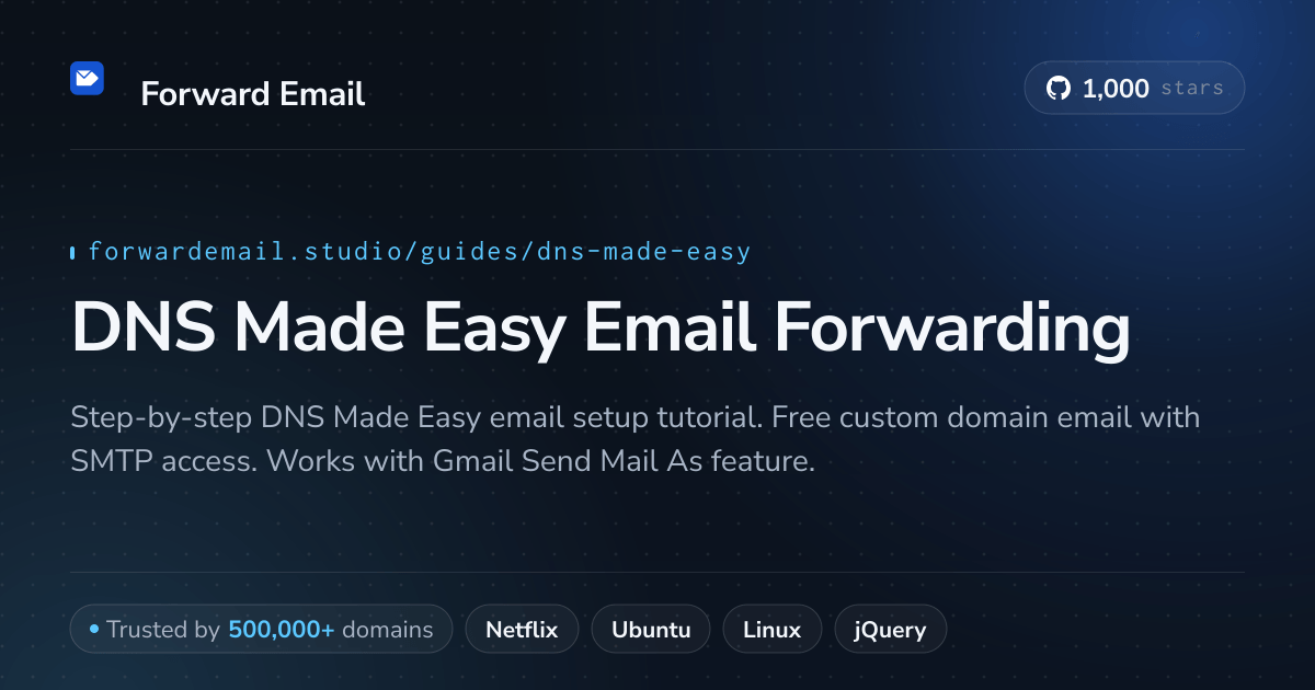 Comment configurer la messagerie électronique avec DNS Made Easy