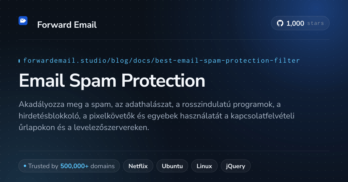 A legjobb e-mail spamszűrő