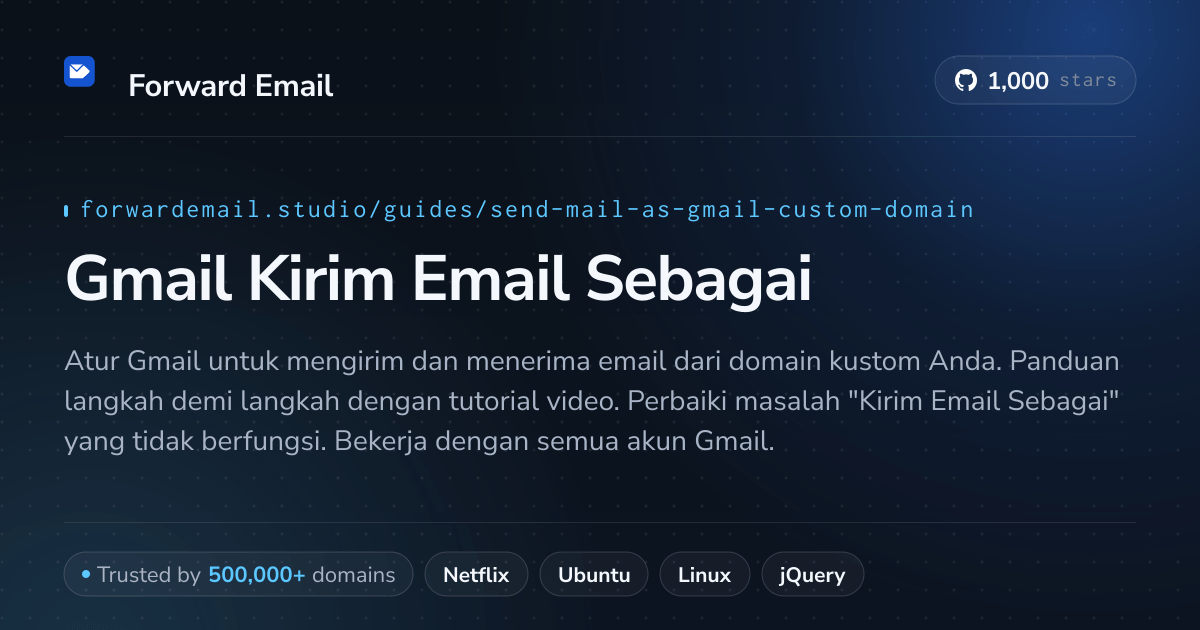 Cara Mengatur Email dengan Send Mail As with Gmail
