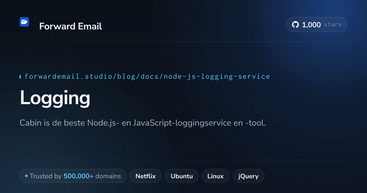 Node.js Logging Service