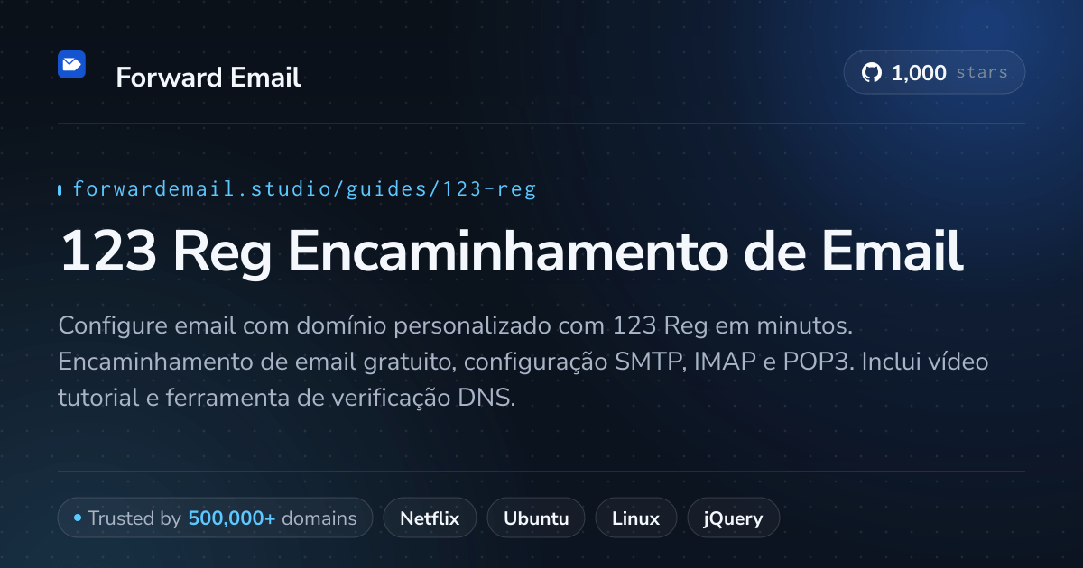 Como configurar e-mail com 123 Reg