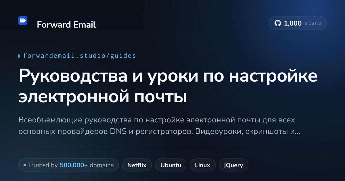 Руководства и уроки по настройке электронной почты - пошаговые инструкции 2026